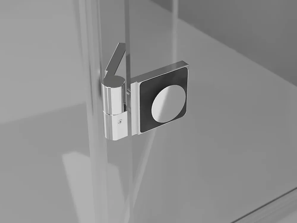 Mexen Mist-F Duo cabine de douche pliante droite 100 x 120 cm, transparent, chrome - 8A6-100L-120P-01-00