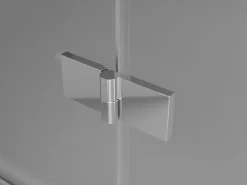 Mexen Mist-F Duo cabine de douche pliante droite 100 x 120 cm, transparent, chrome - 8A6-100L-120P-01-00