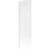 Mexen Next paravent de baignoire à 1 volet 60 x 150 cm, givré, blanc - 895-060-000-00-30-20