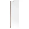 Paroi De Douche|Mexen Next paroi de baignoire 1 vantail 70 x 150 cm, dépoli, or rose - 895-070-000-00-30-60