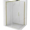Mexen Omega cabine de douche coulissante 110 x 80 cm, transparent, dorée - 825-110-080-50-00
