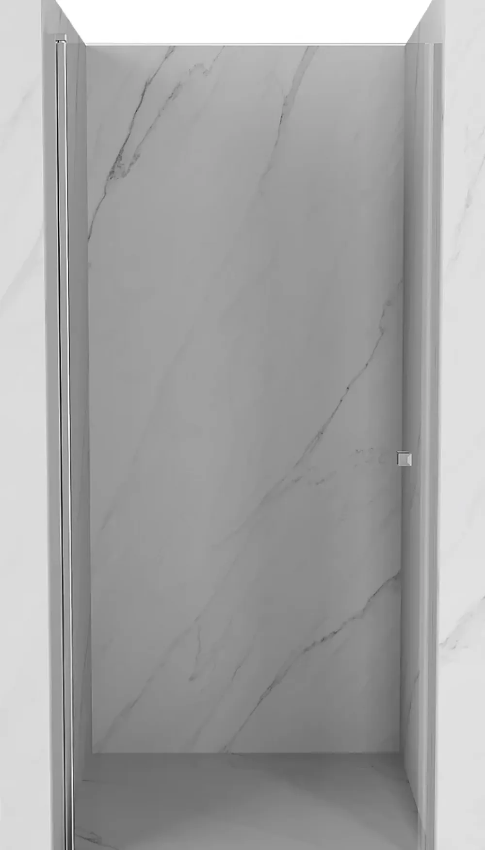 Porte De Douche|Mexen Pretoria porte de douche à ouverture battante 60 cm, transparent, chrome - 852-060-000-01-00
