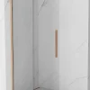 Paroi De Douche|Mexen Velar L paroi de douche coulissante Walk-in 120 x 200 cm, transparent 8 mm, cuivre brossé - 871-120-003-03-65