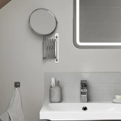 Miroir Grossissant|Cooke & Lewis Miroir à fixer Greenhill 22,5 x 40,5