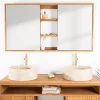 Miroir Simple|Wanda Collection Miroir armoire de toilette 130 cm
