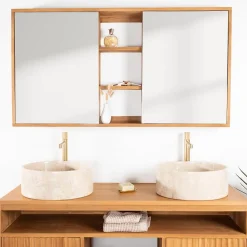Miroir Simple|Wanda Collection Miroir armoire de toilette 130 cm