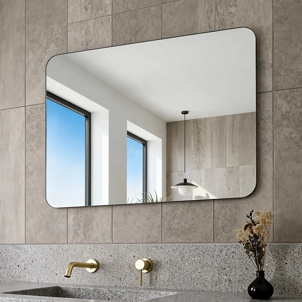Miroir Simple|Cooke & Lewis Miroir arrondi Elbury 60 x 80 cm