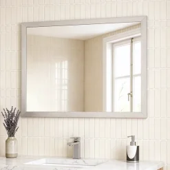 Miroir Simple|Cooke & Lewis Miroir avec cadre 80 x 60 cm