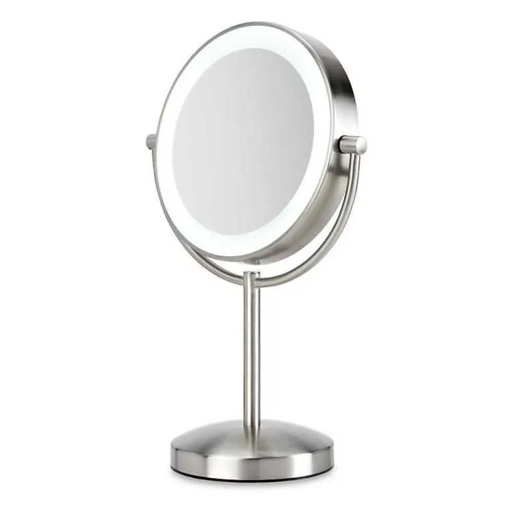 Babyliss Miroir 9437E slimline sur socle 1x/8x finition nickel