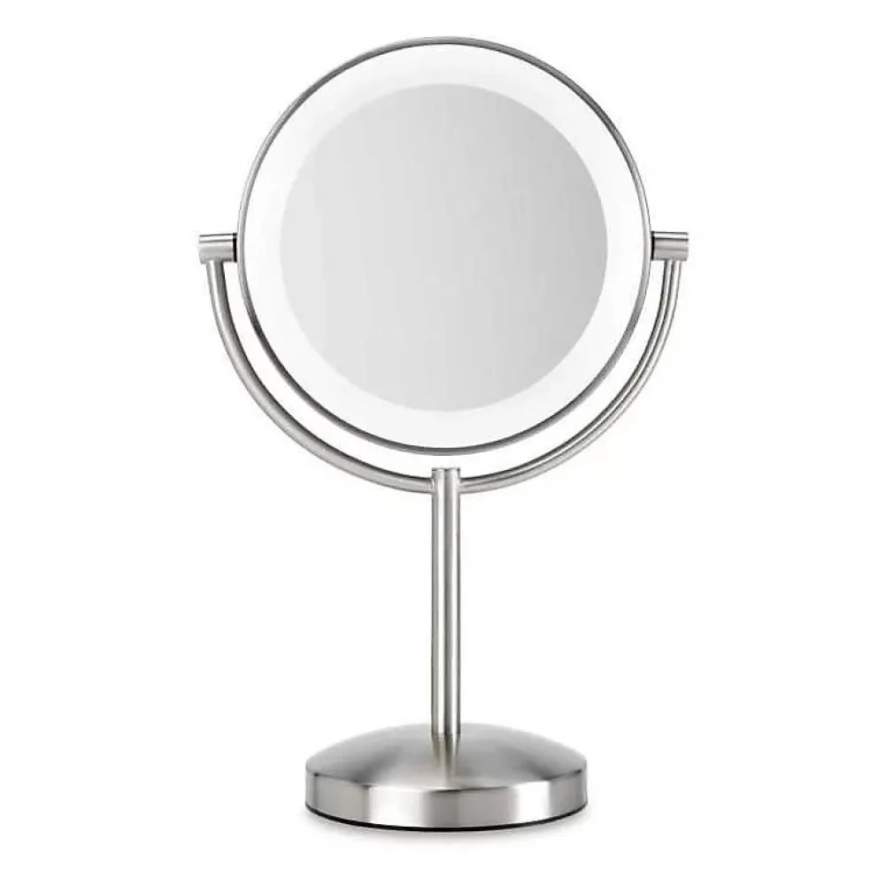 Babyliss Miroir 9437E slimline sur socle 1x/8x finition nickel