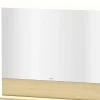 Autres Miroir carré LED 80 x 80 Cm étagère chêne DURAVIT VE751207171 800 mm