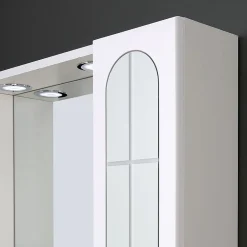 Armoire De Toilette|Kiamami Valentina Miroir De Rangement Inglesina Avec Étagère De Rangement Et Armoires Latérales