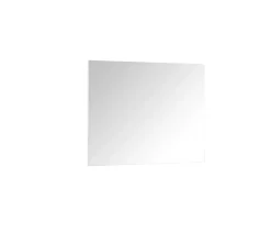 Top Bath Miroir de salle de bain 80 cm, Rectangulaire, Simple sur panneau 15 mm, Argent