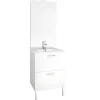 Miroir Simple|Autres Miroir de Salle de bain 103x60cm Crédence EkoLine AQUARINE 228499