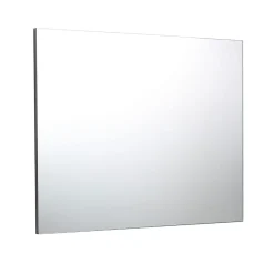 Miroir Grossissant|Kiamami Valentina Miroir De Salle De Bain 90X70 Cm Réversible Avec Cadre De Support