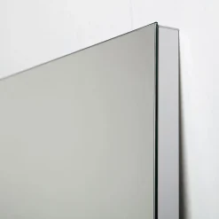 Miroir Grossissant|Kiamami Valentina Miroir De Salle De Bain 90X70 Cm Réversible Avec Cadre De Support