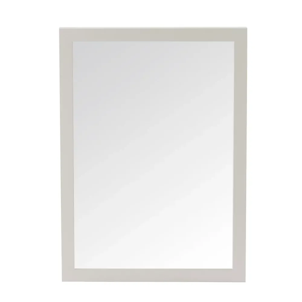 Miroir Simple|GoodHome Miroir de salle de bains blanc mat l.70 x L.50 x ép.1,6 cm, Perma