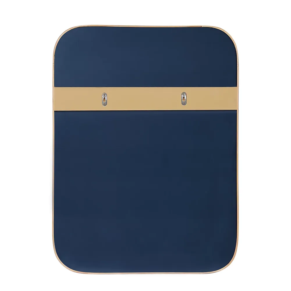 Miroir Simple|Homesight Miroir de salle de bains l.60 x H.80 cm, placage chêne, Thiam