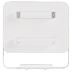 GoodHome Miroir de salle de bains mural blanc avec tablette l.60,5 x H.60.5 x P.12 cm, Maza