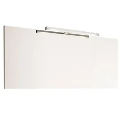 Miroir Lumineux| Miroir de salle de bains lumineux LED effet chêne clair l.120 cm, Calao
