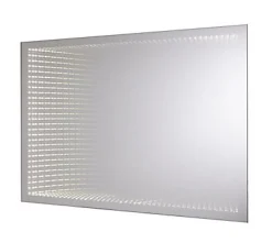 Cooke & Lewis Miroir de salle de bains lumineux LED 80x50 cm, Calshot