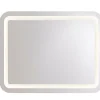Cooke & Lewis Miroir de salle de bains lumineux LED 80 x 60 cm, Charlestown