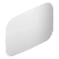 Miroir Lumineux| Miroir de salle de bains lumineux LED l.110 x H.75 x P.2 cm, Alba