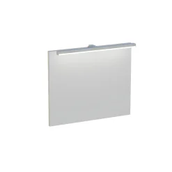 Miroir Lumineux| Miroir de salle de bains lumineux LED effet chêne artisan l.60 cm, Calao