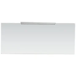 Miroir Lumineux| Miroir de salle de bains lumineux LED effet chêne l.120 cm, Calao