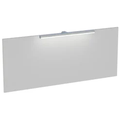 Miroir Lumineux| Miroir de salle de bains lumineux LED effet chêne l.120 cm, Calao