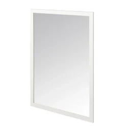 GoodHome Miroir de salle de bains blanc mat L.100 x l.70 x ép.1,6 cm, Perma