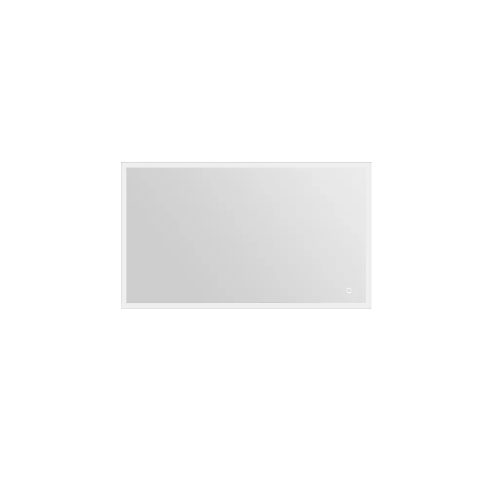 MPGlass Miroir de salle de bains lumineux LED 70 x 120 cm, argenté, Bishop