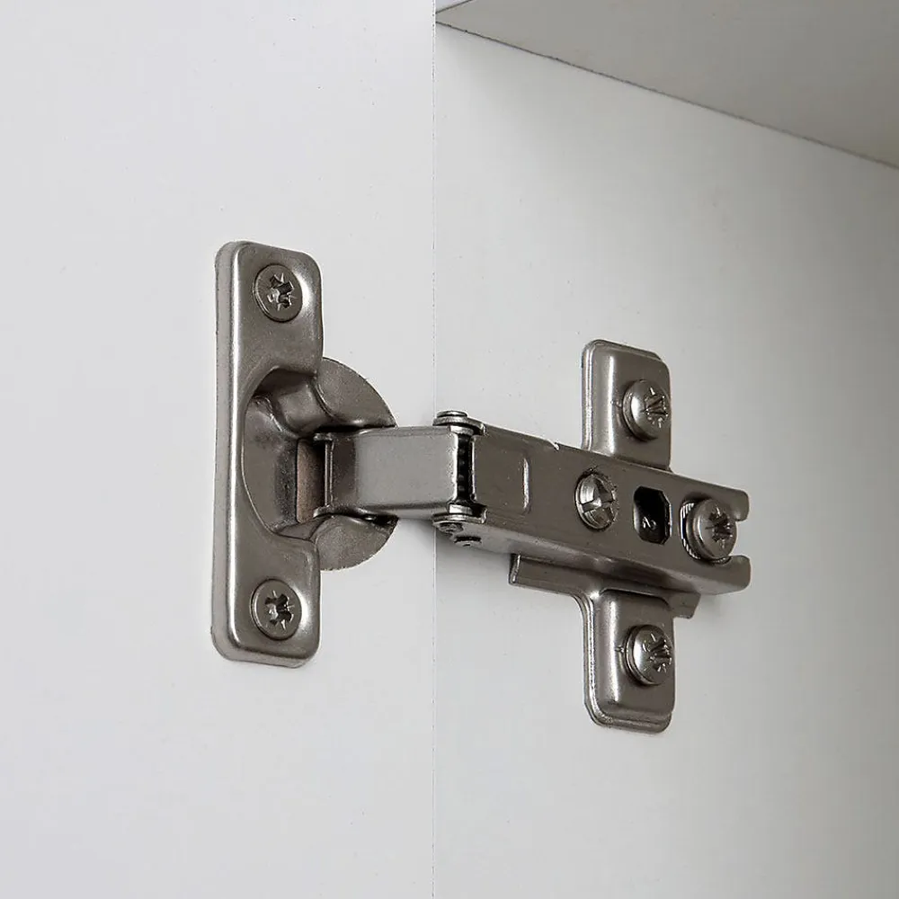 Armoire De Toilette|Kiamami Valentina Miroir De Salle De Bains Inglesina Avec Deux Éléments Muraux Latéraux Et Spots Led Intégrés