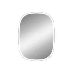 MPGlass Miroir de salle de bains lumineux LED rectangulaire l. 60 x H. 80 cm Bishop 2