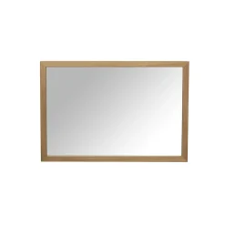 Miroir Simple|GoodHome Miroir de salle de bains placage chêne l.70 x L.100 x ép.1,6 cm, Perma