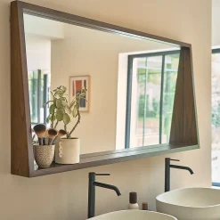 Miroir Simple|Berah Getah Miroir en mindi massif 135x67 cm