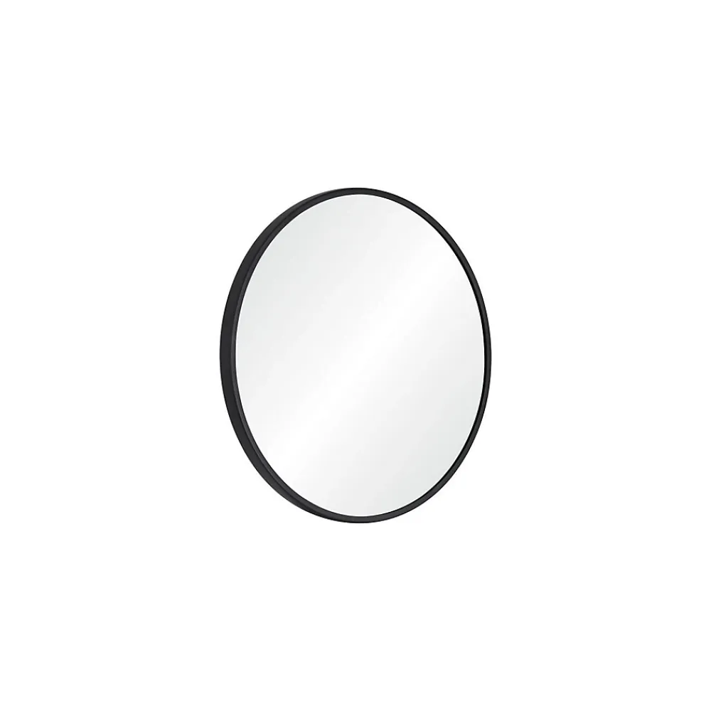 Mob-In Miroir en métal rond D60cm EMA Noir