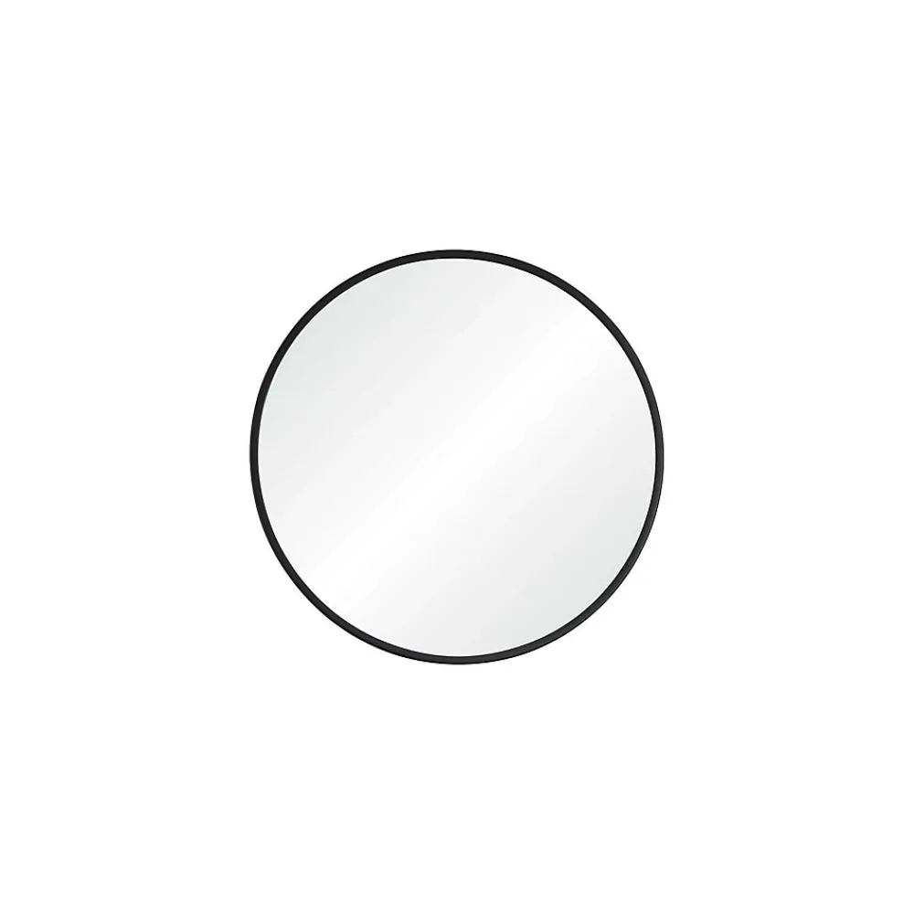 Mob-In Miroir en métal rond D60cm EMA Noir