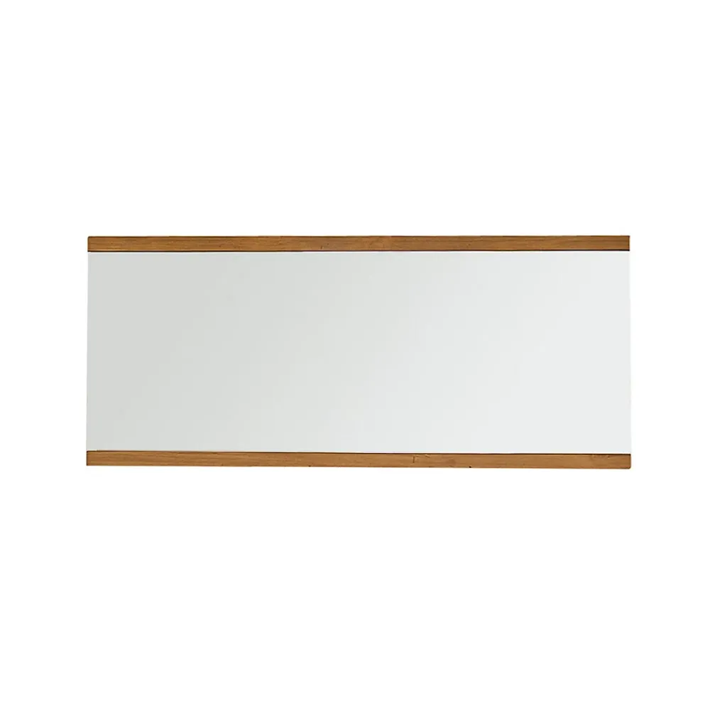 Berah Getah Miroir en teck recyclé rectangulaire 140 cm