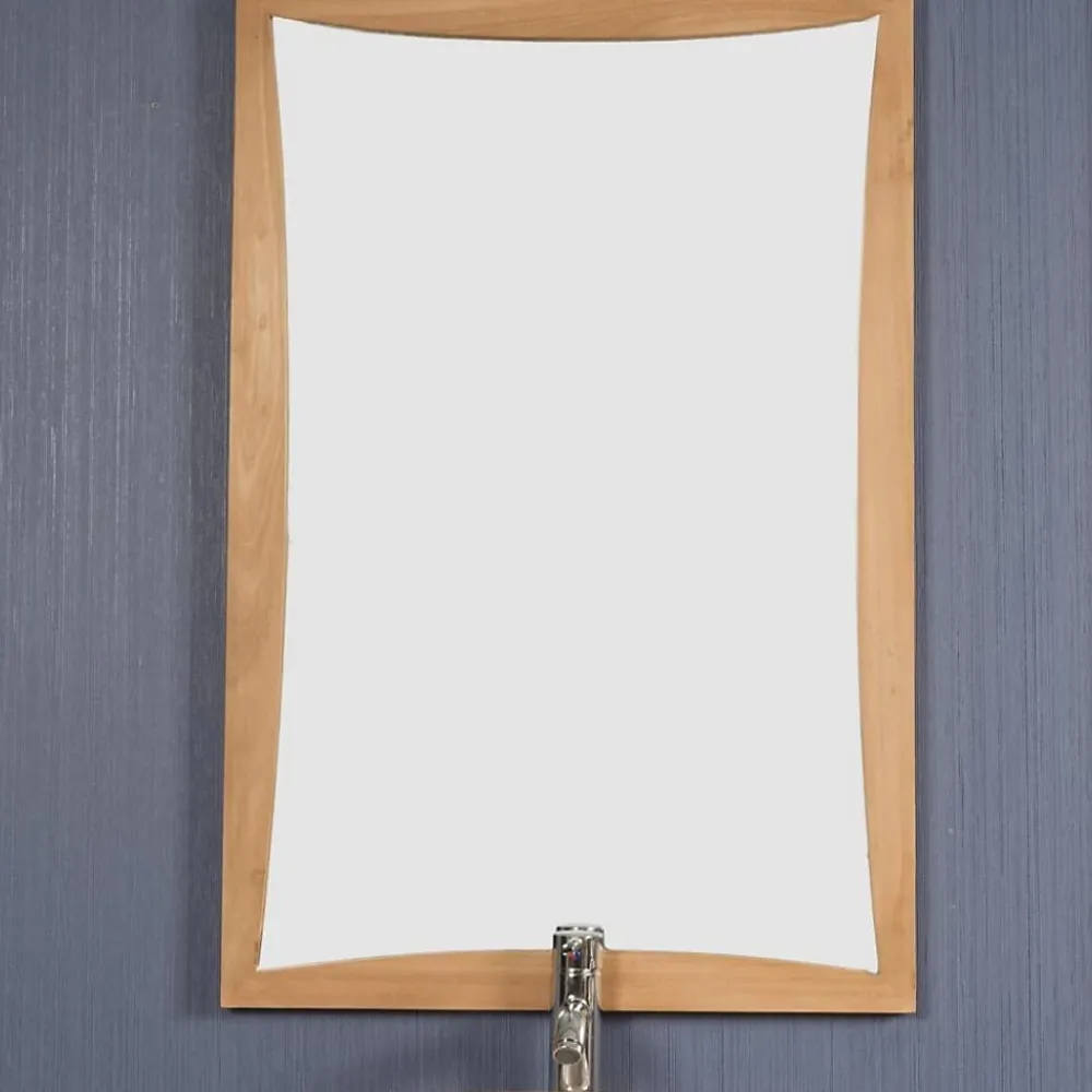 Wanda Collection Miroir en teck Tango 60 x 90 cm
