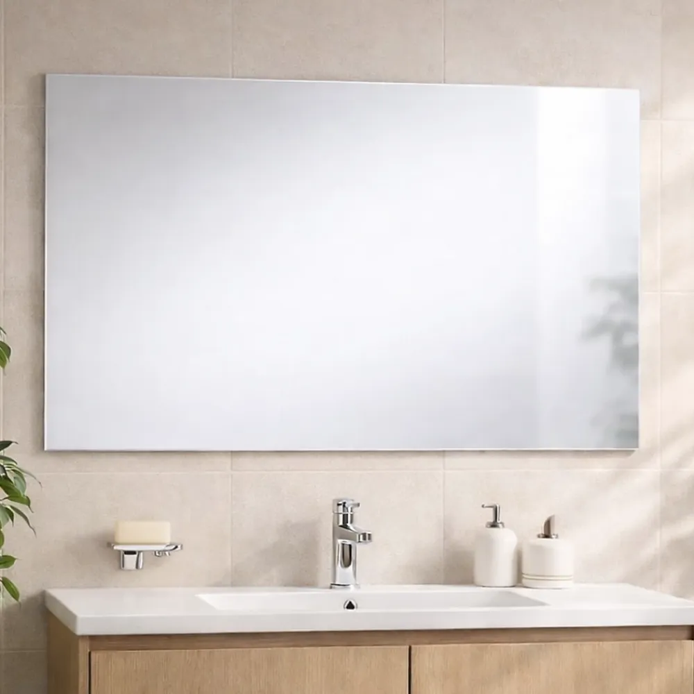 Kiamami Valentina Miroir Encastré Brillant Cm 100X70 Réversible