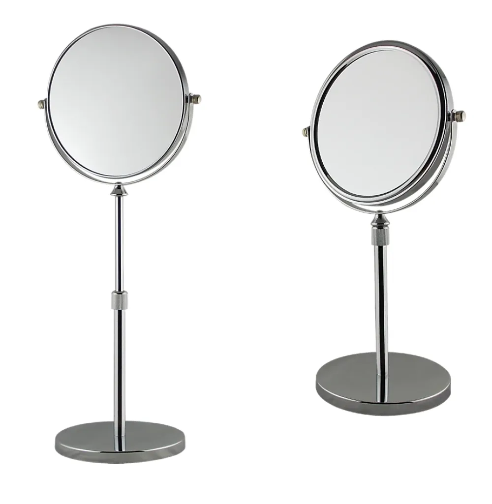 Miroir Grossissant|MPGlass Miroir grossissant double face sur pied télescopique, à poser, MP Glass Tess