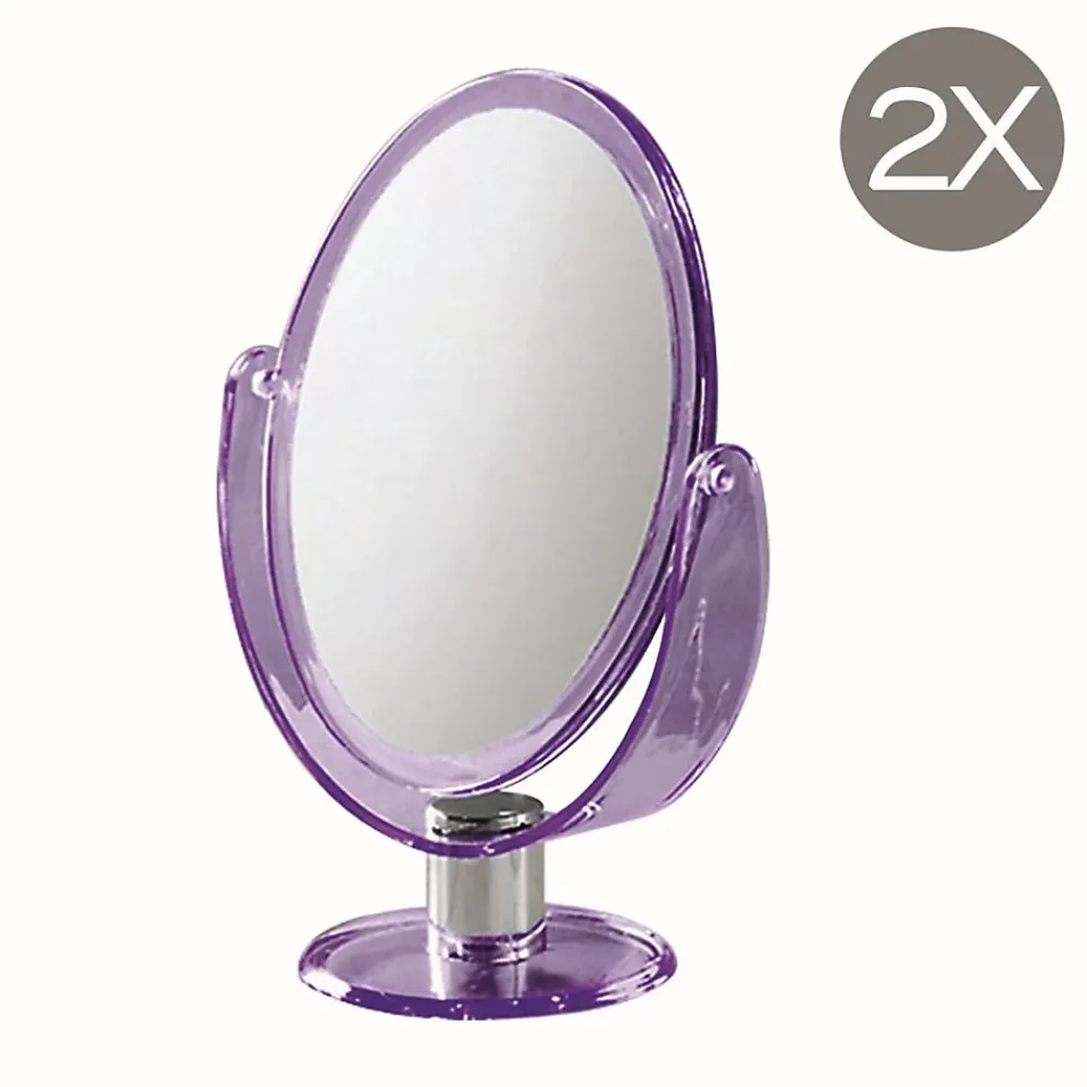 Kiamami Valentina Miroir Grossissant Double Face Lilas 2X
