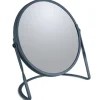 Miroir Grossissant|Spirella Miroir grossissant sur pied Acier AKIRA Pétrole mat