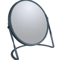 Miroir Grossissant|Spirella Miroir grossissant sur pied Acier AKIRA Pétrole mat