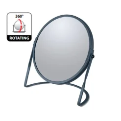 Miroir Grossissant|Spirella Miroir grossissant sur pied Acier AKIRA Pétrole mat