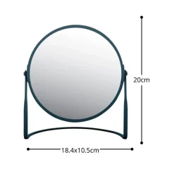 Miroir Grossissant|Spirella Miroir grossissant sur pied Acier AKIRA Pétrole mat