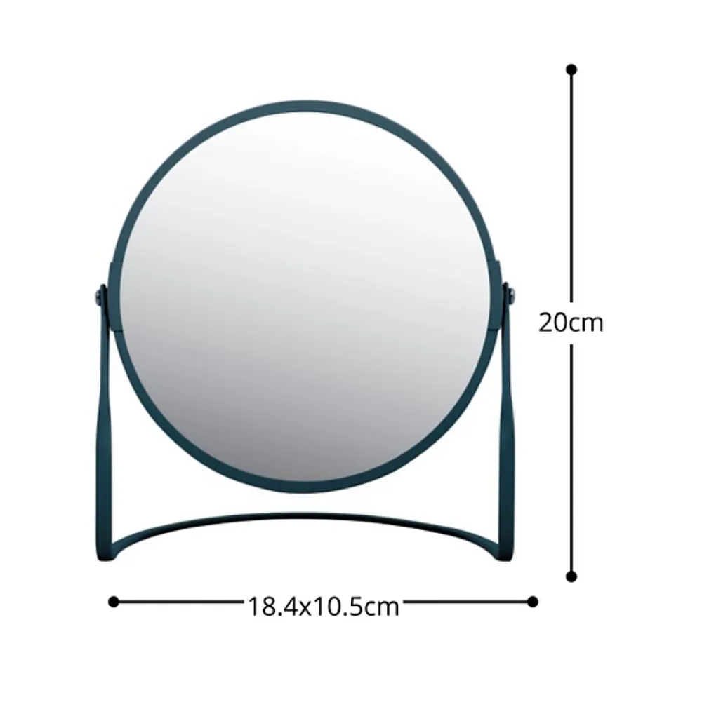 Miroir Grossissant|Spirella Miroir grossissant sur pied Acier AKIRA Pétrole mat