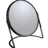 Spirella Miroir grossissant sur pied Acier AKIRA Noir mat