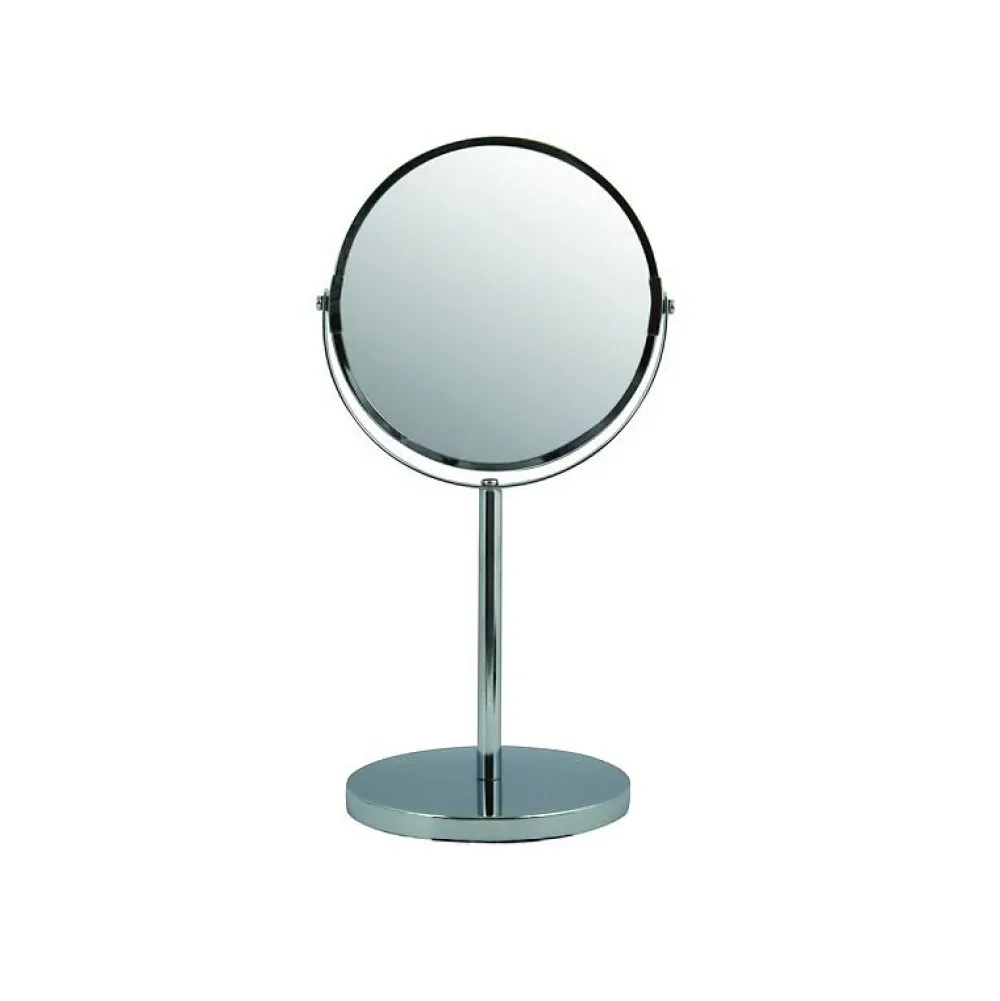 MSV Miroir grossissant sur pied Acier Chromé CAPRI